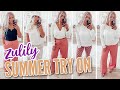 ZULILY SUMMER TRY-ON | Petite/Size 10 | Roxy & O'Neill