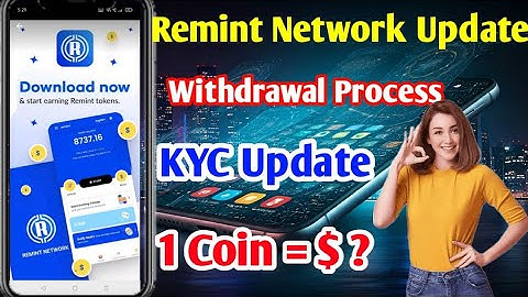 Remint Network live withdrawal process | remint Network new update | remint network KYC update,