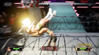 Exploding Barbed-wire Deathmatch. Hook vs. Jungle Boy- FTW Championship