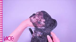 Primadonna - Wild Flower - Beha - 0163130 - Night Grey - Lingerie - 80D Lace-Lingerie.nl