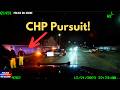 California Highway Patrol CHASE & successful PIT maneuver ends in arrest in San Fernando Valley!