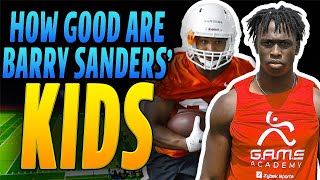 How Good Are Barry Sanders Kids?