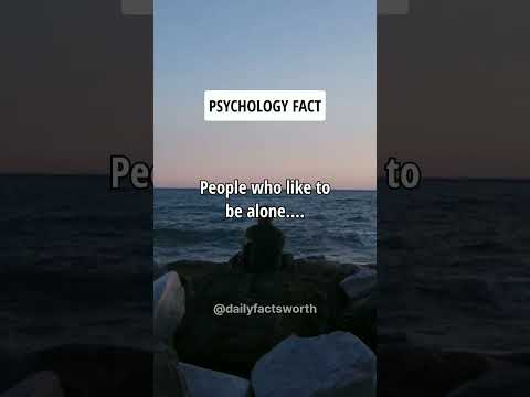 People Who Like To Be Alone.... Psychology Facts Shorts Psychologyfacts Subscribe