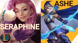 Seraphine & Ashe Exe Auto Mvp Ranked Mode League Of Legends Wild Rift Lol