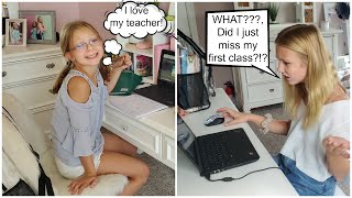 Francesca and Leah's First Day Of School Morning Routine!!!