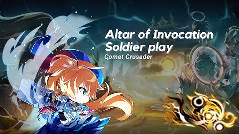 [Elsword KR/엘소드] 코멧 크루세이더 비원의제단 징팟 플레이