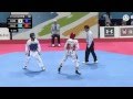 Asian Junior Taekwondo Championships. Final male -45