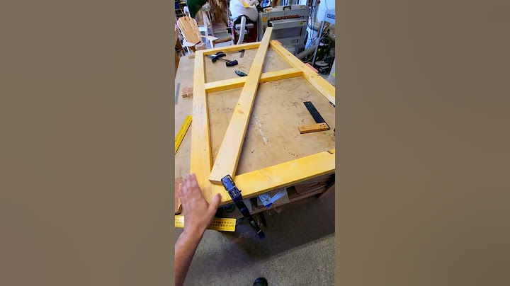 Gate Bracing - How to set a gate brace correctly with no sagging - Part 1