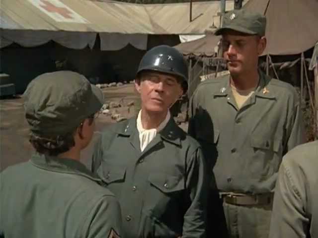 Harry Morgan, before he was Mash's Colonel Potter he was General Steele class=