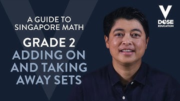 Singapore Math: Grade 2 - Adding on and Taking away Sets
