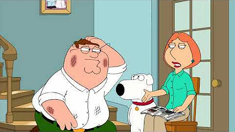Lois waxed the staircase for Peter to fall down on