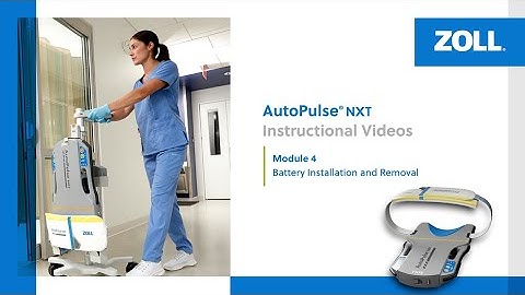 AutoPulse® NXT Instructional Video, Module 4: Battery Installation and Removal (English)