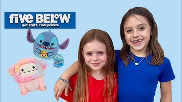 Five Below SHOPPING w/ ​⁠@HallieOnStage114 !! ❤️🤍💙 #fun #shopping #fyp #video ​⁠@fivebelow