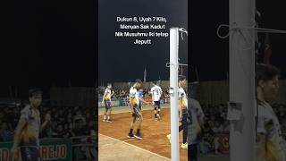 Lawan Terlalu Tangguh Bolo #volleyball #tarkam #dimassaputra #sektiwibowo
