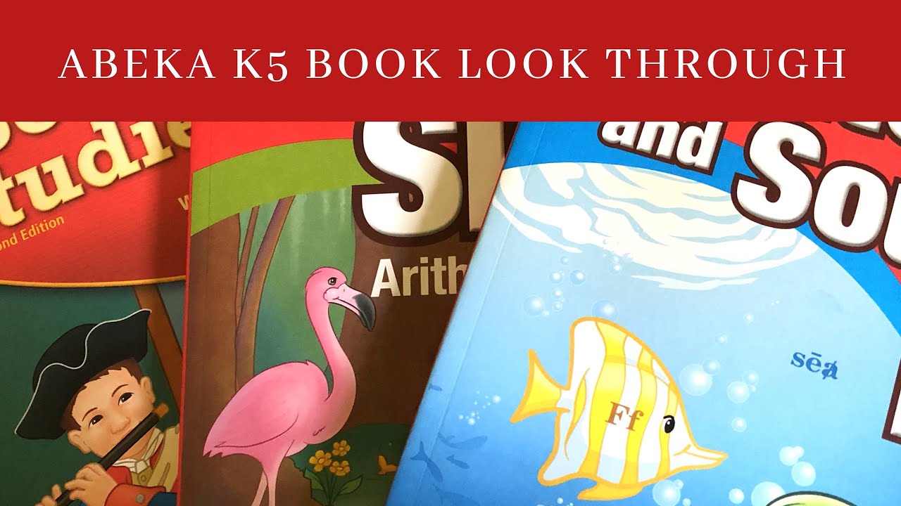 K5 Abeka book look through - YouTube