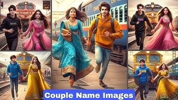 How To Create Couple Train Missing 3D Social Media Images |Bing Ai Couple Photo Editing.