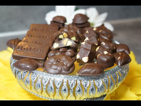 فيديو: كيفية صنع لفائف الشوكولاتة بالبندق