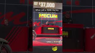 What will a 1948 Harley Panhead sell for?