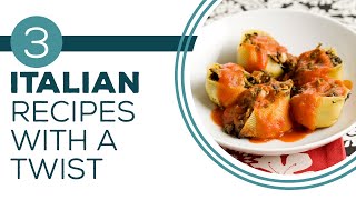 Full Episode Fridays: Paula's Take on Italian Food  3 Italian Recipes with a Twist