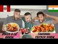 POLLO A LA BRASA PERUANO🇵🇪 Vs POLLO AL HORNO HINDÚ 🇮🇳 feat @Trap Life DM @QPA