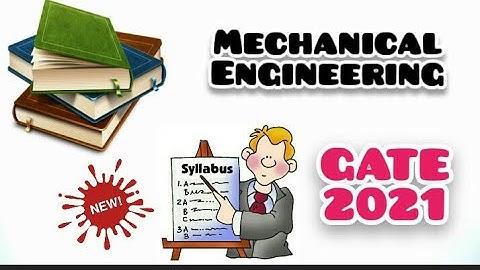 GATE 2021 New Syllabus | Mechanical Engineering | Updated Syllabus | By Study On YT