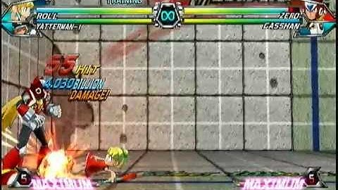 Roll Combos - 125-Hit Combo Included! - Tatsunoko VS Capcom: Ultimate All-Stars