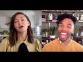 Kimiko Glenn &amp; Luke Youngblood sing &quot;BABY SHARK&quot; for the 1st time together