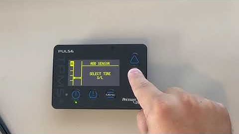 PressurePro Pulse TPMS: Adding Sensors to Vehicle