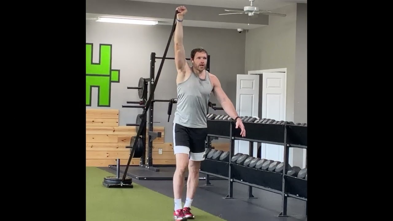 Walking Anti-Extension/Rotation Sled Drag