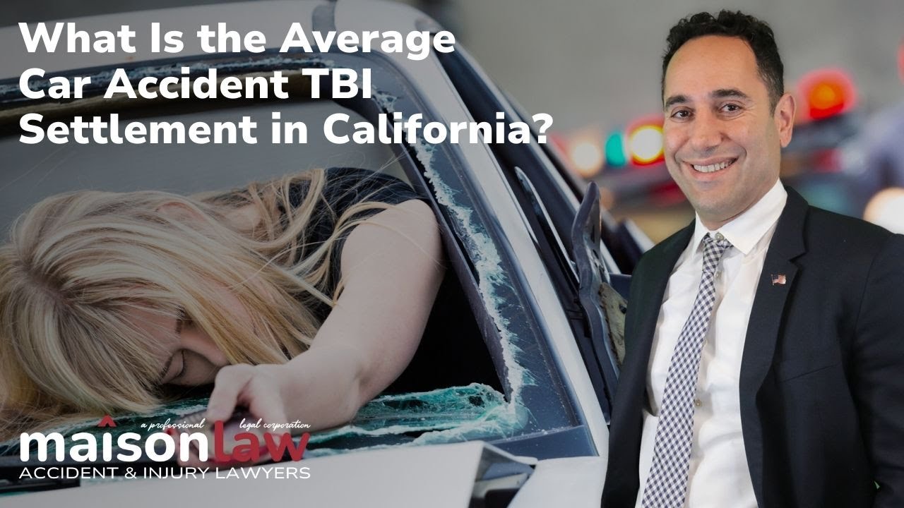 What is the Average Car Accident TBI Settlement in California? - YouTube