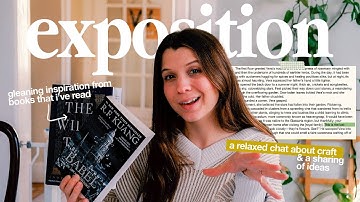 how to handle exposition without info-dumping 📝 writing craft chat