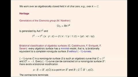 Vyacheslav V. Shokurov |  Birational geometry