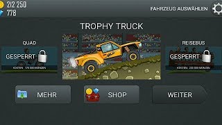 Game Hill Climb Racing - Tropy Truck Record 714m Full HD screenshot 5
