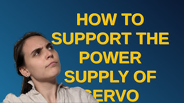 Raspberrypi: How to support the power supply of servo motors using an ordinary AC-to-USB adapter?