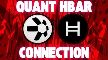 QNT De QUANT HBAR-verbinding is STERK!!