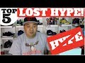 TOP 5 SNEAKERS THAT LOST THE HYPE!!