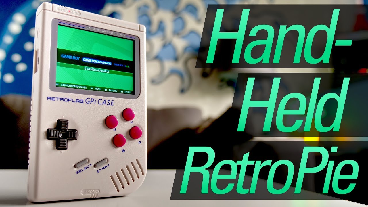 video RETROFLAG GPi Case Handheld Retro Gaming Console