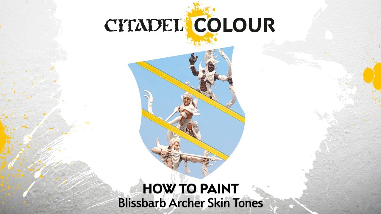 How to Paint Blissbarb Archer Skin Tones