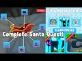 How To Find All Santa Sleigh Pieces! Got Gift Mimic Reward - Bubble Gum Simulator Roblox