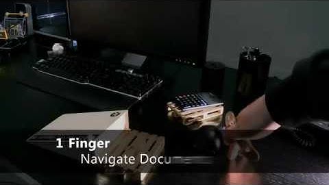 Microsoft Touch Mouse official Demo