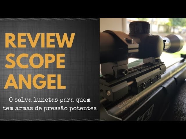 Teste de Stress do Scope Angel com 200 disparos do nosso amigo Charles.