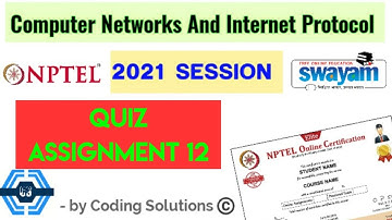 Computer Networks And Internet Protocol | Week 12 Answers | NPTEL ||
