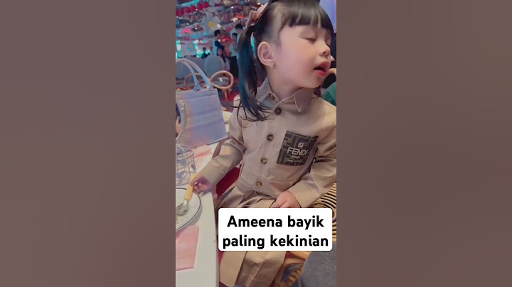 JAWABAN AMEENA KETIKA FANS MINTA FOTO #viralvideo #attahalilintar #aurelhermansyah #ameena