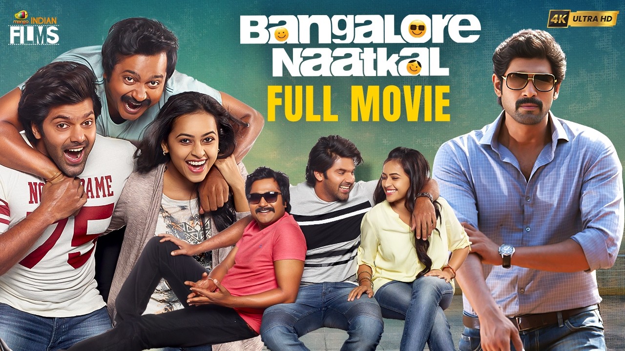 Bangalore Naatkal Latest Tamil Full Movie 4K | Arya | Sri Divya | Bobby Simha | Rana | Indian Films