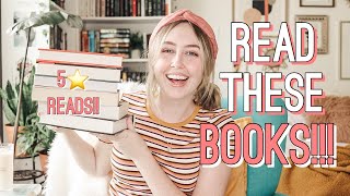 recent 5🌟 reads you should TOTALLY check out! @adashofash