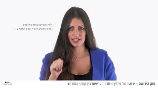LAWYERS TV סדרת הרצאות דיגיטליות - ירושה על פי דין