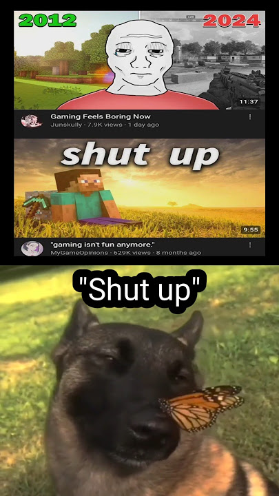 'shut up'