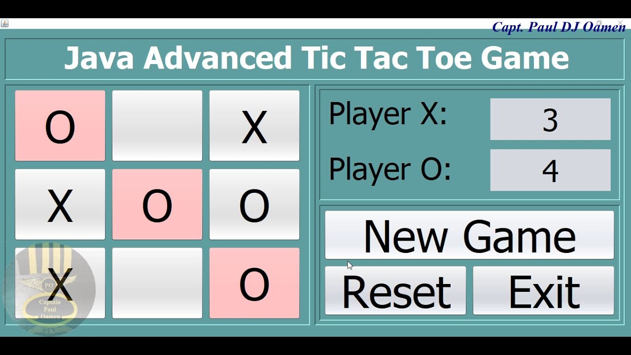 How to Create Advanced Tic Tac Toe Game in Java NetBeans 