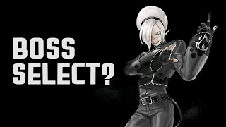 KOF XIII : Boss select in Ranked match?