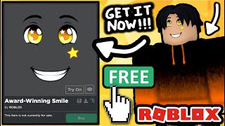 Free Accessory How To Get Award Winning Smile Roblox Youtube - winning smile roblox toy code